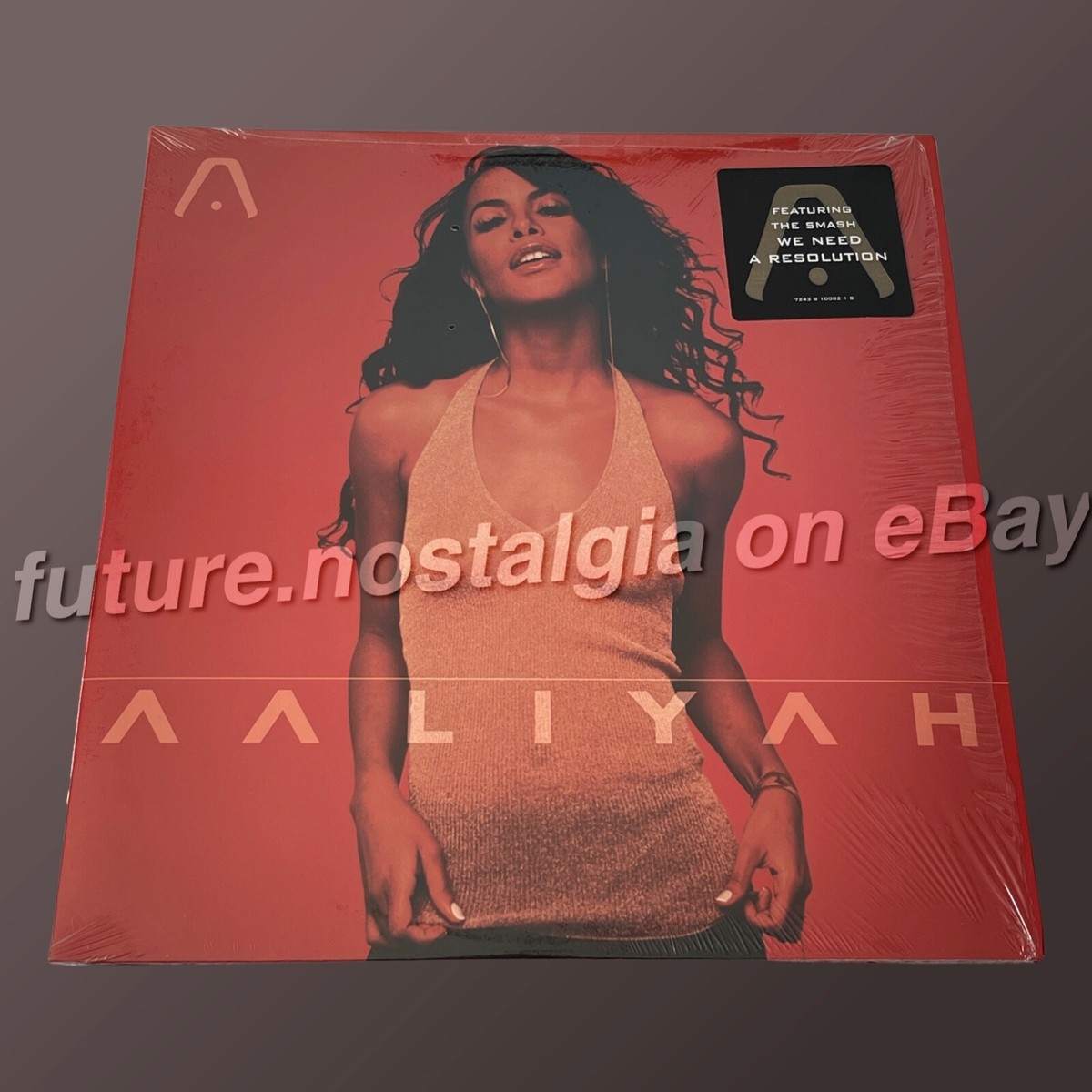 Aaliyah Self Titled 2001 US 1st Press ORIGINAL Vinyl 2LP MEGA RARE