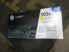 HP 502A Yellow Original Cartridge - Q6472A Sealed, Unopened