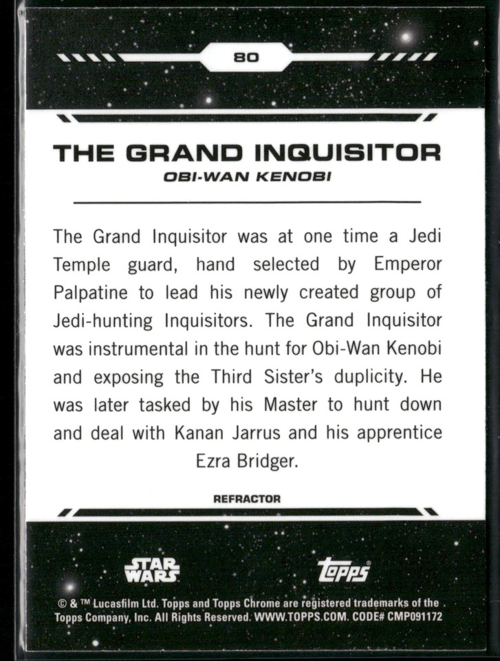 Star Wars Topps Chrome 2024 Card Costco Super Box Refractor The Grand