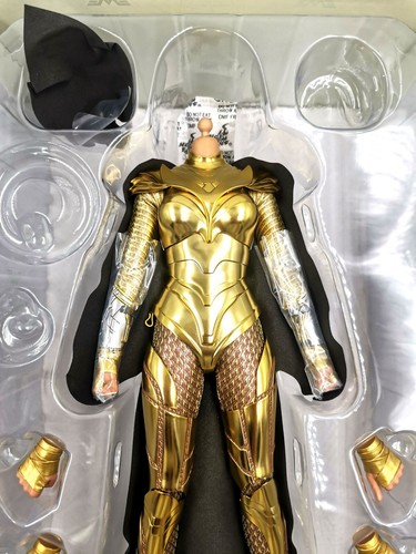 Sale Hot Toys HT MMS577 1/6 Wonder Woman 5.0 Body Hadns Figure New Golden Armor - Picture 2 of 4