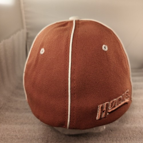 Authentic Zephyr NCAA Longhorns Ball Cap Sz S Stretch Embroidered Dark Orange - Picture 4 of 20