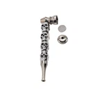 Portable Metal Pipe Smoking Skull Design Creative Cool Durable Filter Cigarettes