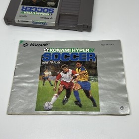 Konami Hyper Soccer (NES) With Manual Fully Working Free Uk P&p
