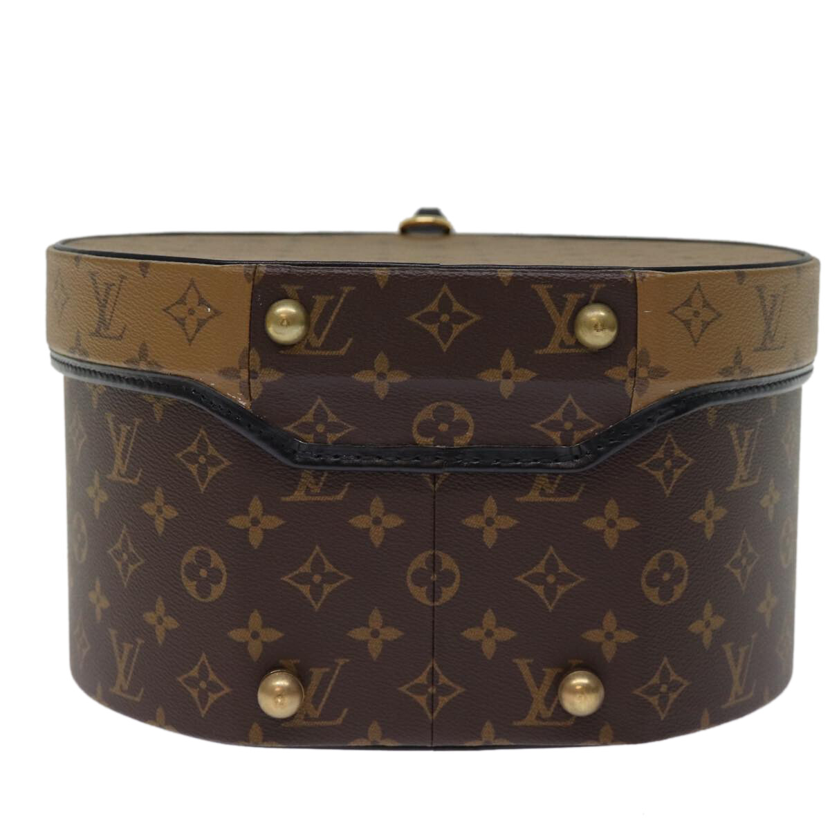 LOUIS VUITTON Monogram Reverse Boite Chapeau 30 Hand Bag