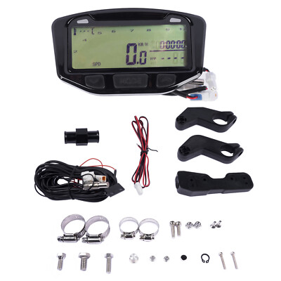 Digital Speedometer/Tachometer Gauge Set 752-119 for Kawasaki KLX