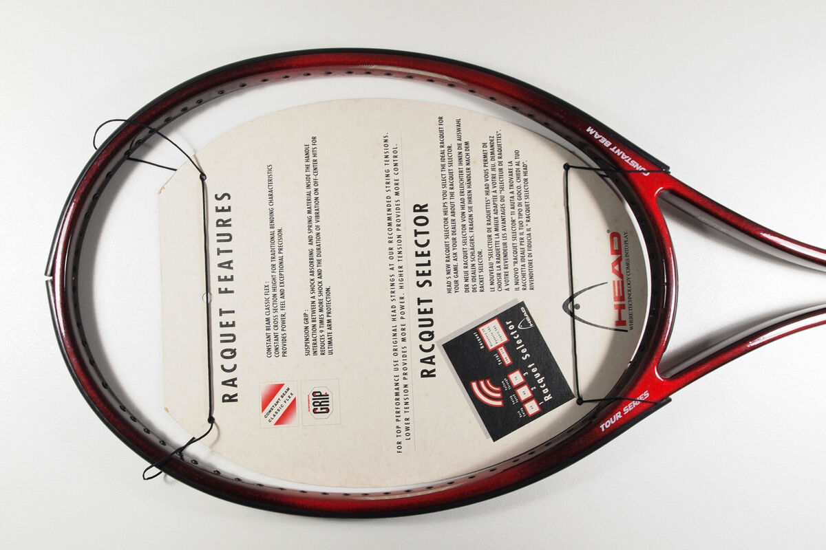 NEW HEAD PRESTIGE TOUR 600 90/93SQ.IN. MID RACKET 4 1/2 EU4 NEW HEAD PRESTIGE TOUR 600 90/93SQ.IN. MID RACKET 4 1/2 EU4