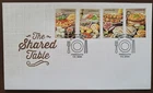 Australia 2024 / Culinary - The Shared Table / FDC with gummed stams