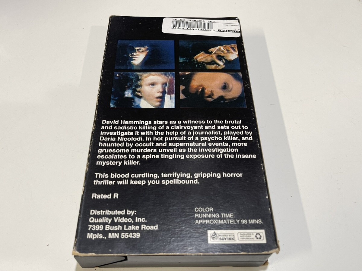 Deep Red - The Hatchet Murders VHS RARE SLASHER FILM | eBay