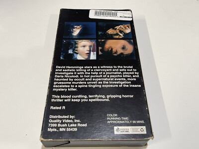 Deep Red - The Hatchet Murders VHS RARE SLASHER FILM | eBay