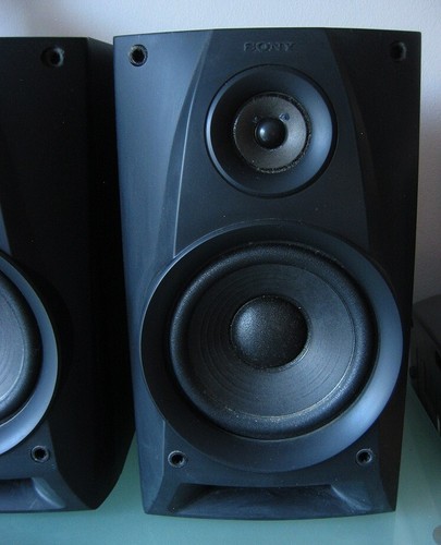 Used SONY Bookshelf 2-way bass reflex 6 ohm HiFi Speakers SS-H551 30W SYDNEY - Picture 8 of 8