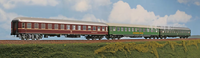 "Acme 55305 DB Set Drei Wagen Zug Der Agentur \"Scharnow-Reisen\""