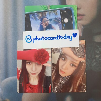 BLACKPINK JISOO ME VINYL LP POB PRE-ORDER OFFICIAL PHOTOCARD PC