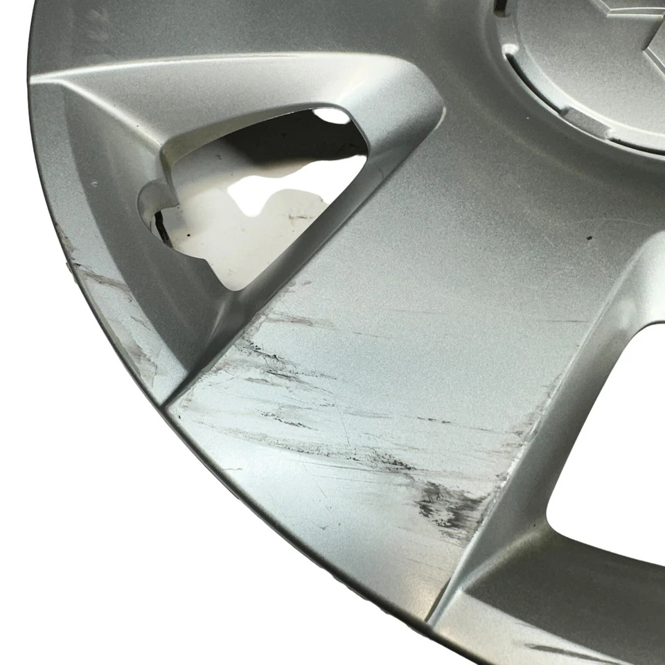 Tapacubos cubierta de rueda plateada Mitsubishi Outlander 2010 fabricante de equipos originales 16" 07 08 09 10 11 Foto 2 de 4