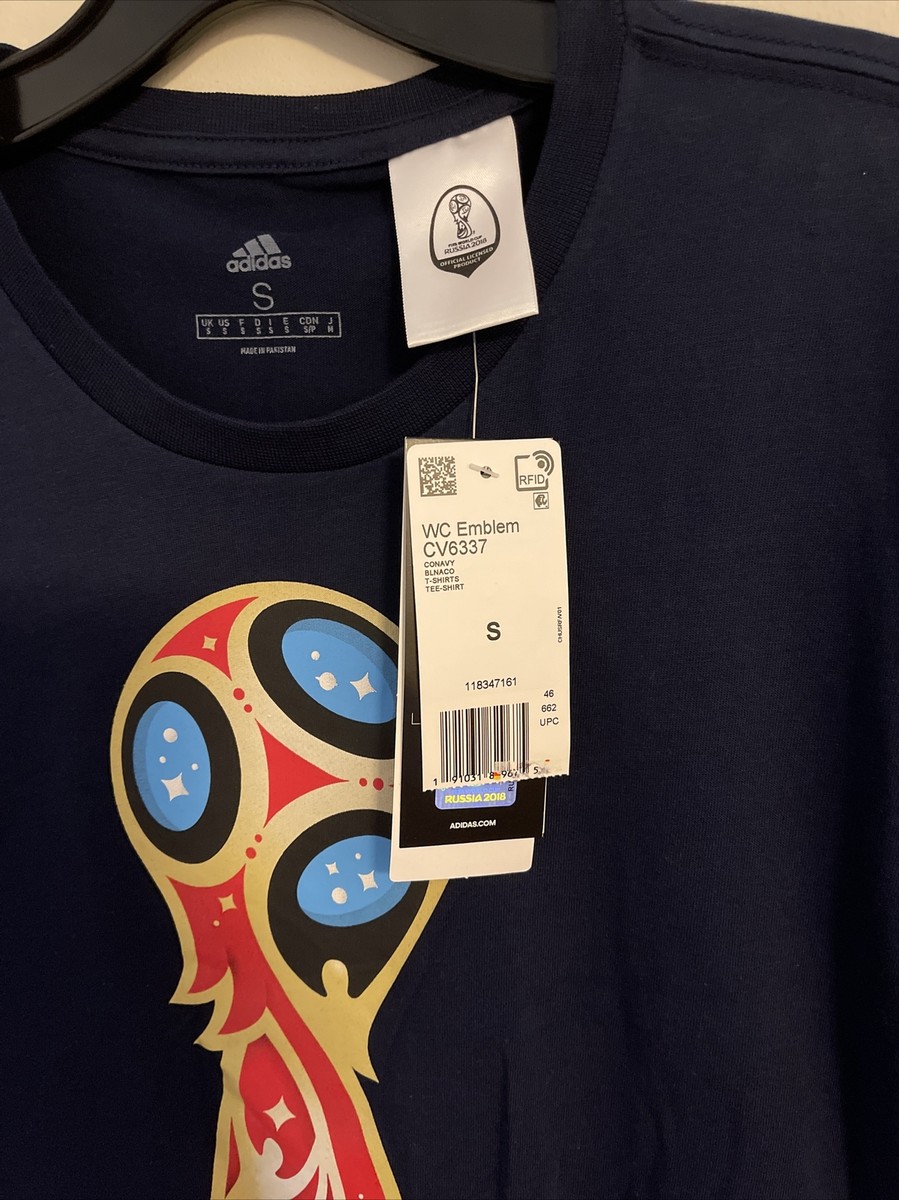 Mens Adidas Officially Licensed FIFA World Cup Russia 2018 T-Shirt