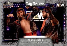 2022 Upper Deck AEW Tag Teams #90 Young Bucks