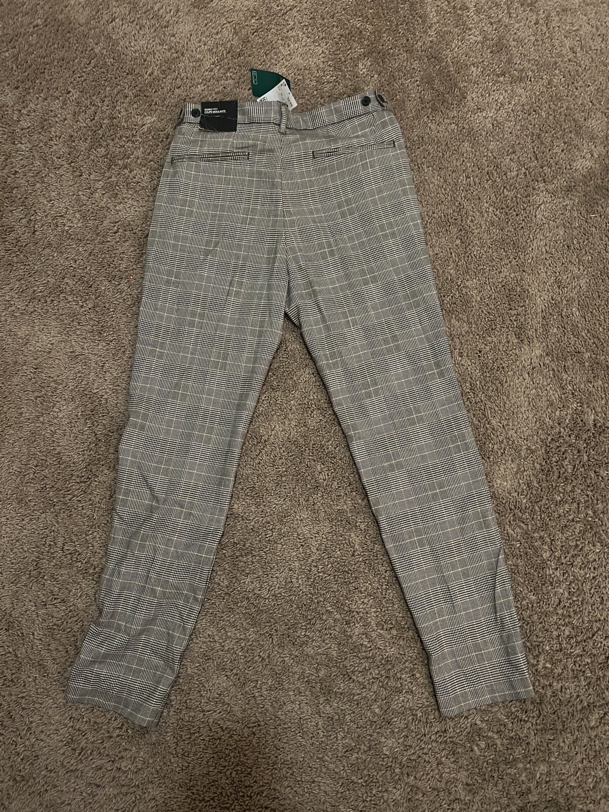 H&M Plaid dress pants 33 X 30 eBay