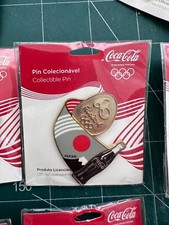 Rio 2016 Olympics Coca Cola Pin Badge Country Flag Japan