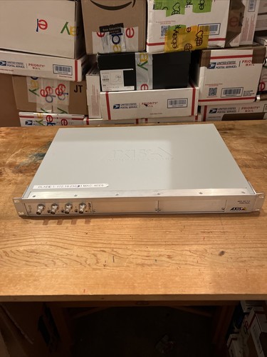 Axis 291 1 U Video Serv Rack 0267-001-05 with Encoder Blade Tested & Working - Picture 6 of 12