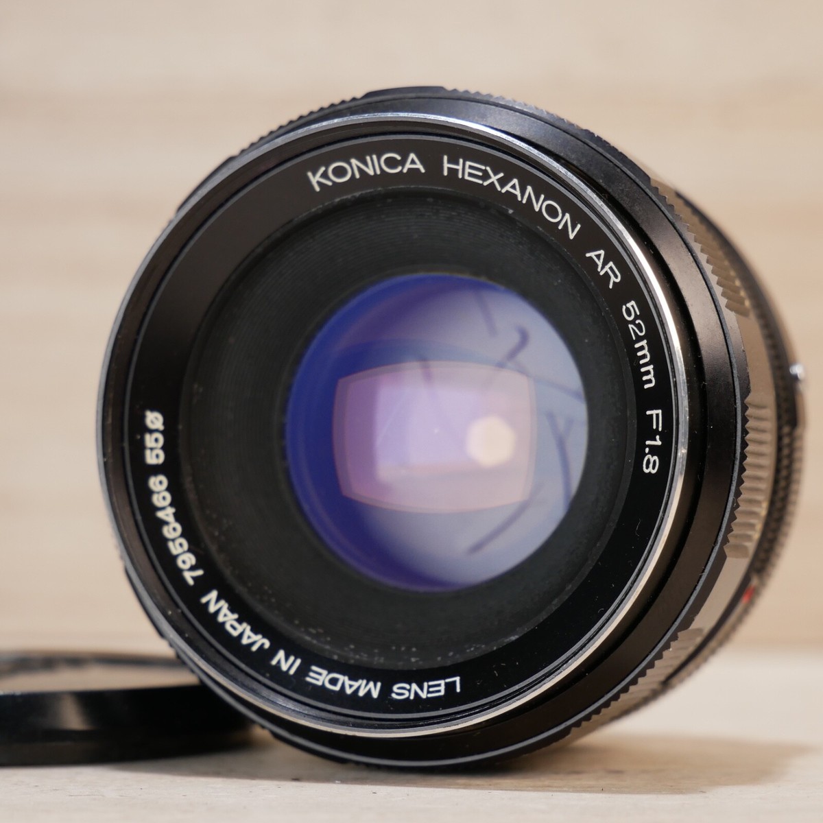 コニカ ヘキサノンレンズ52mm F1.8 Konica Hexanon AR 52MM F1.8 SLR Camera Lens Made in Japan