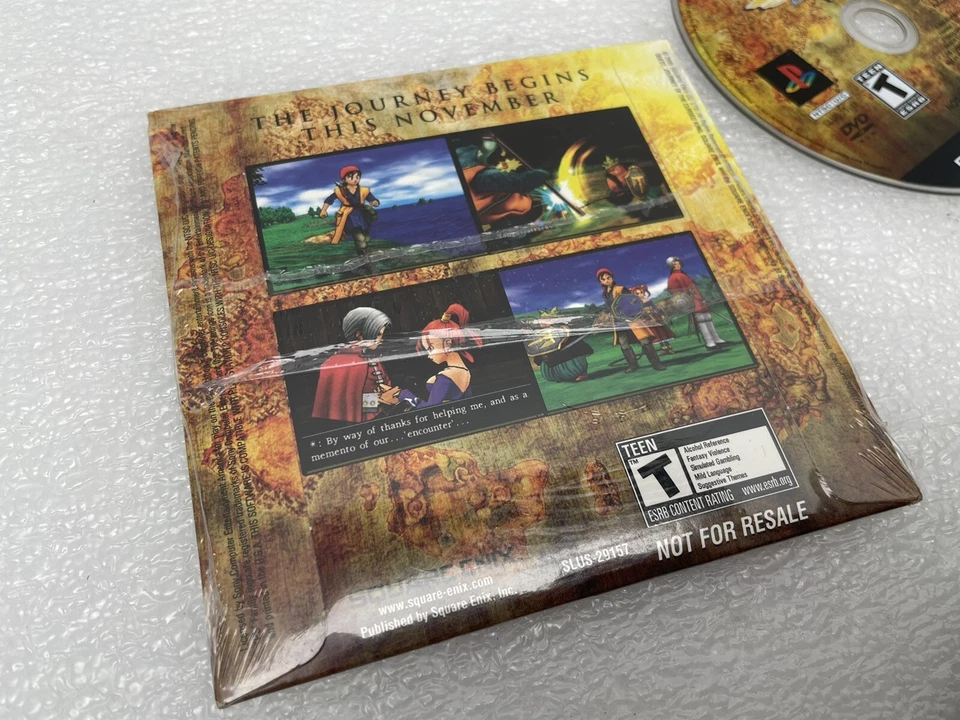RARE 2005 NEW SEALED PS1 DRAGON QUEST VIII PROMO NOT FOR RESALE 1 OPEN 1 SEALED - Image 4 of 4