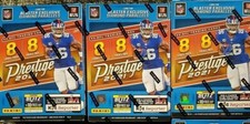 3 boxes of Panini Prestige 2021 Football Cards Blaster Box, 64 cards/box