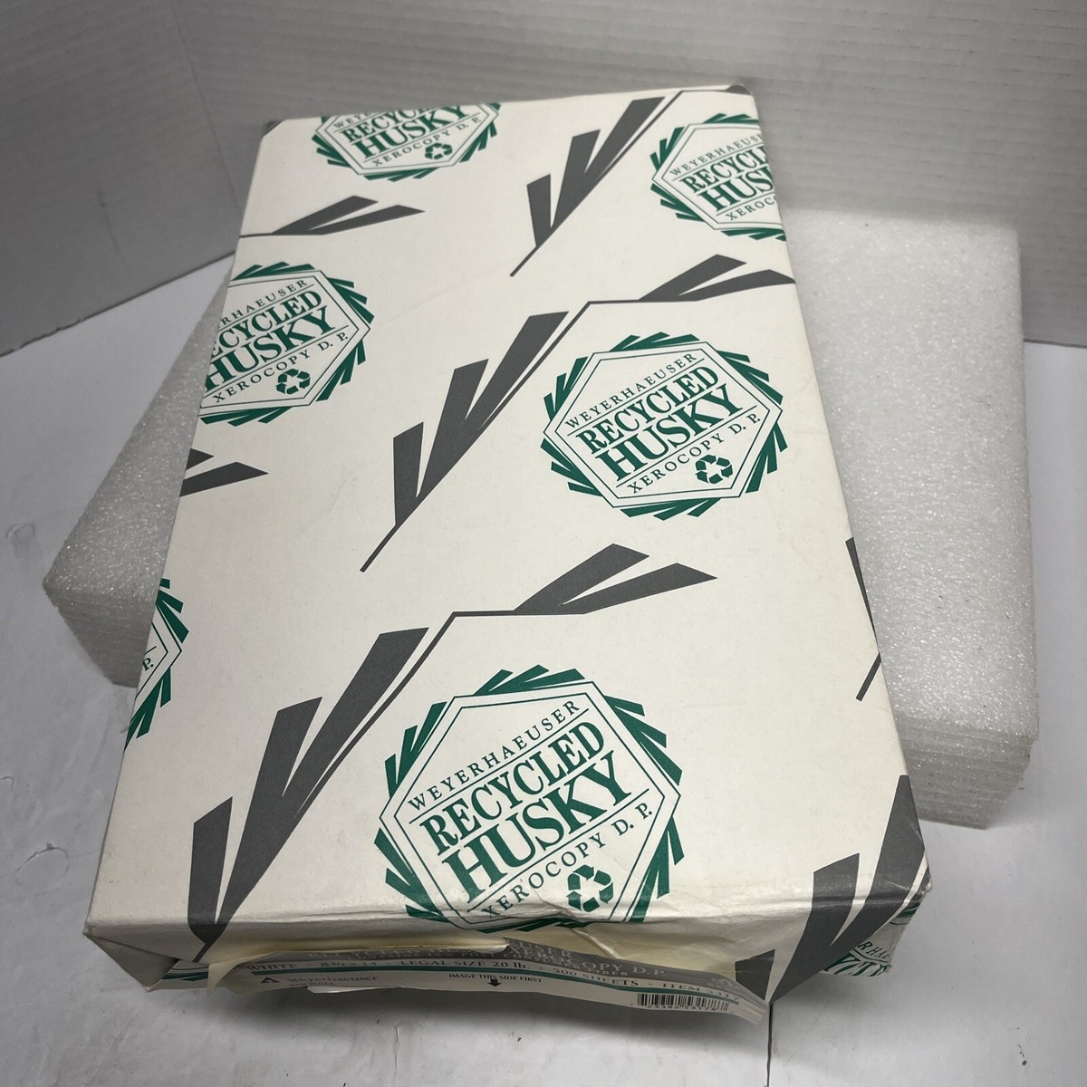 Weyerhaeuser Recycled Husky Xerox Copy Paper 8.5 X14 Legal Sz 20