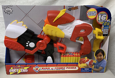 Ryan's World Ryan's Dart Tag Ryan vs Combo Panda Blaster 2-Pack