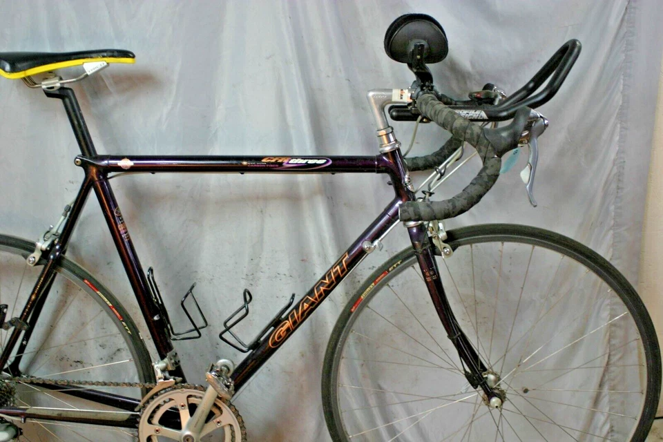 Bicicleta de carretera Giant CFR Three Racing 1996 mediana 57 cm Shimano tricolor envío rápido Foto 3 de 4