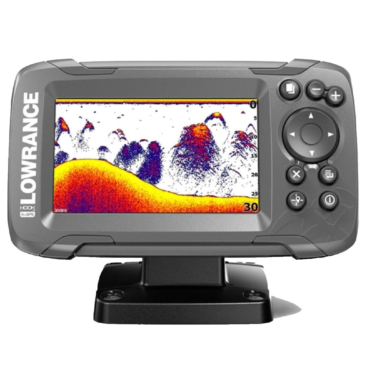 Lowrance 探鱼仪带温度 (水)