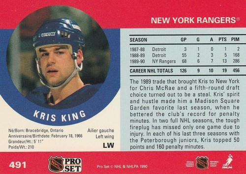 New York Rangers NHL Hockey Cards - Buy 1 Card, Get 2 Cards Free - Picture 265 of 455
