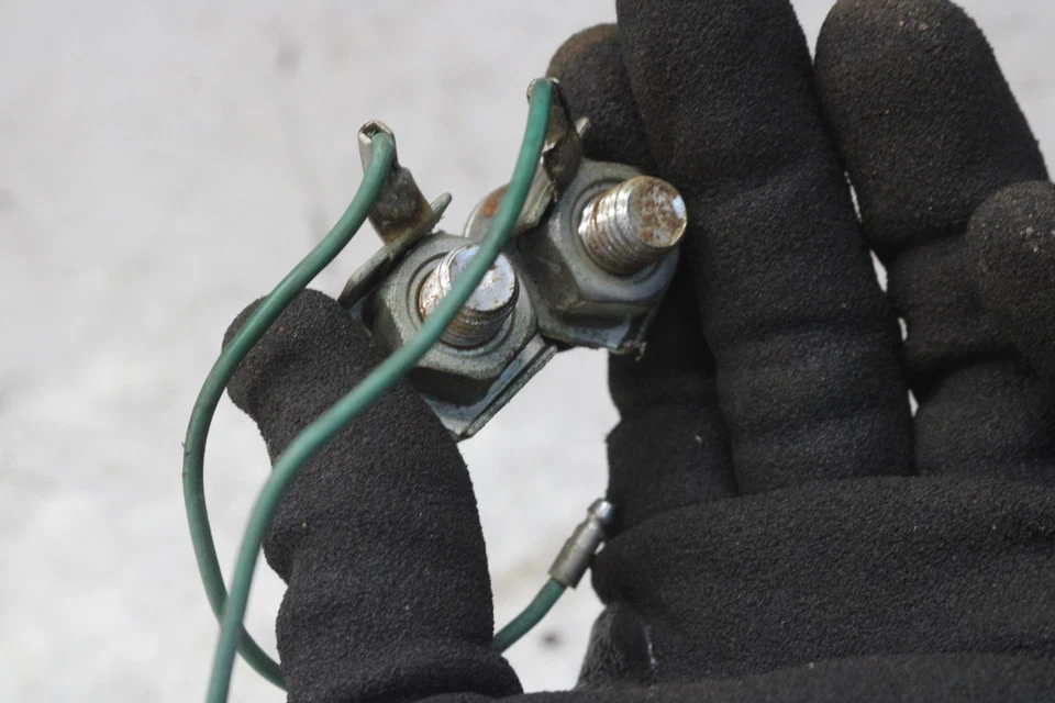 1973 Honda CB350G HEADLIGHT MOUNTS GROUNDS CB350 K14-3123.SR - Image 4 of 4