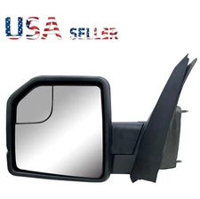 Driver Left Side Door Mirror Power without signal Light  for 15-20 Ford F-150