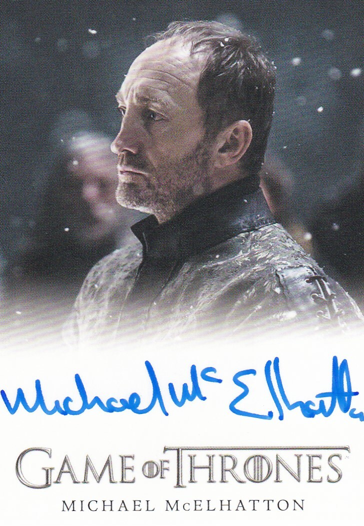 Game of Thrones Iron Anniversary Series 2 Autograph Card Michael