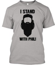 Stand With Phil Robertson T-Shirt Made in the USA Size S to 5XL