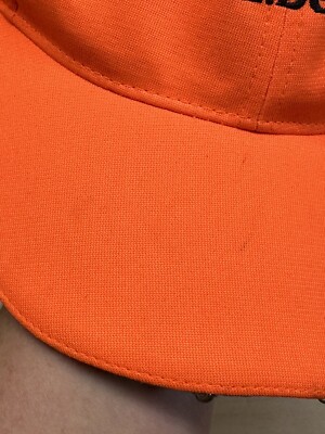Casquette L.L. Bean Orange Blaze Réglable Avec Lumière LED (chasse/pêche)