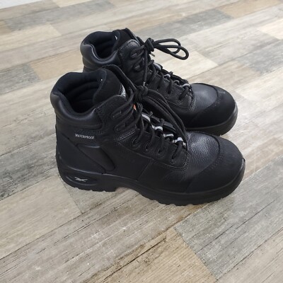 Reebok Trainex 6'' Composite Toe Work Boots Size 7.5 Safety Black