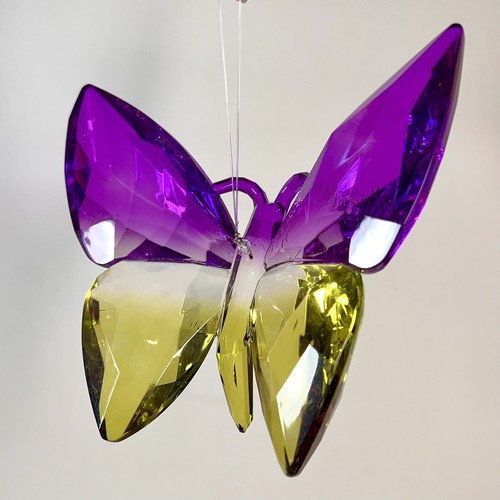 "Juego de 13 adornos colgantes de mariposas multicolores Suncatcher acrílico 5""" - Imagen 6 de 17