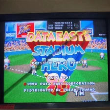 Data East's Stadium Hero '96 - JAMMA Arcade PCB (Data East)100% Working Original