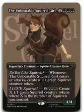 The Unbeatable Squirrel Girl Borderless MTG R 371 Marvel Super Heroes MSH NM