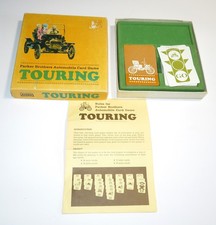Vintage 1965 TOURING AUTOMOBILE CARD GAME Parker Brothers - Complete