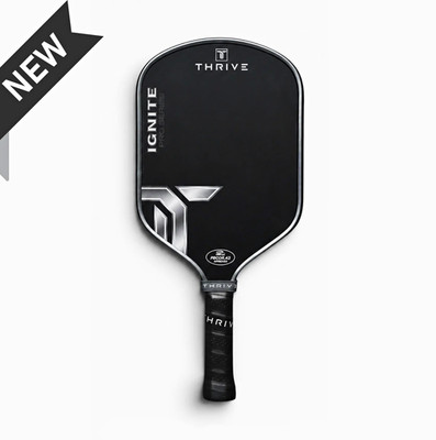 Brand new Thrive Ignite Pro Series Elongated Arc Black/Gray with cover