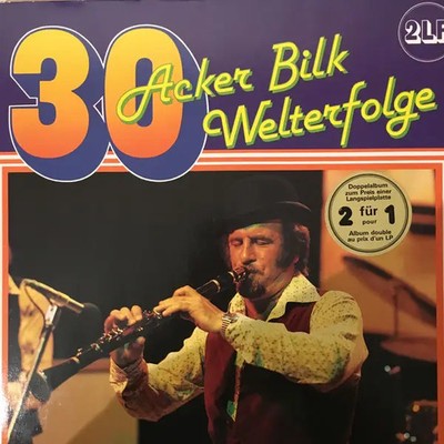 Acker Bilk 30 Welterfolge NEAR MINT Aves 2xVinyl LP