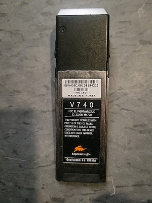 Verizon Wireless V740 ExpressCard