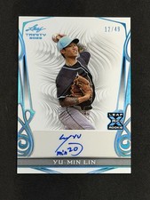 2023 Leaf Trinity - Yu-Min Lin Auto #BA-YML /49 (RC)