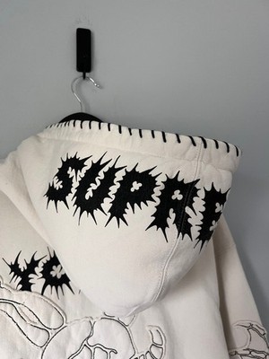 Supreme x Y's by Yohji Yamamoto Zip Up Sweatshirt - Size Large