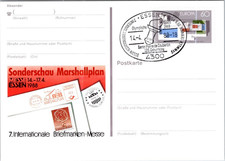 (1999) 31-12-2025 - EUROPA cept stamp on card - Germany (1988) Marshallplan