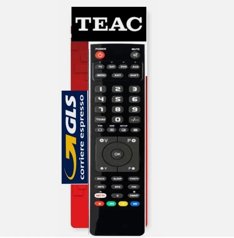 SimplyAll Telecomando compatibile con la Teac RC-999