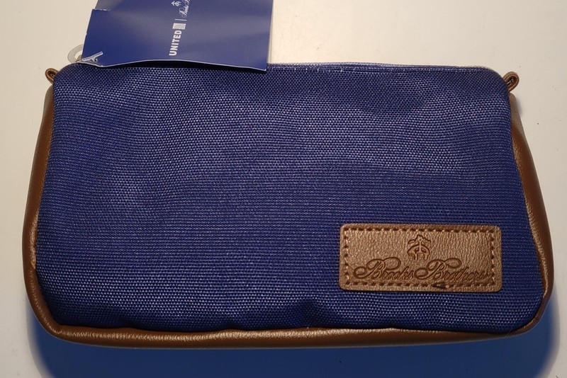 United Airlines BROOKS BROTHERS amenity bags-UNOPENED