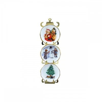 REUTTER Puppenhaus Weihnachten Tellerregal (RP13886) - Maßstab 1:12 Miniaturen | Minimum...