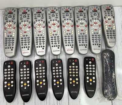 Lot of Xfinity Comcast Universal DCX Remote Controls 3 Models Used